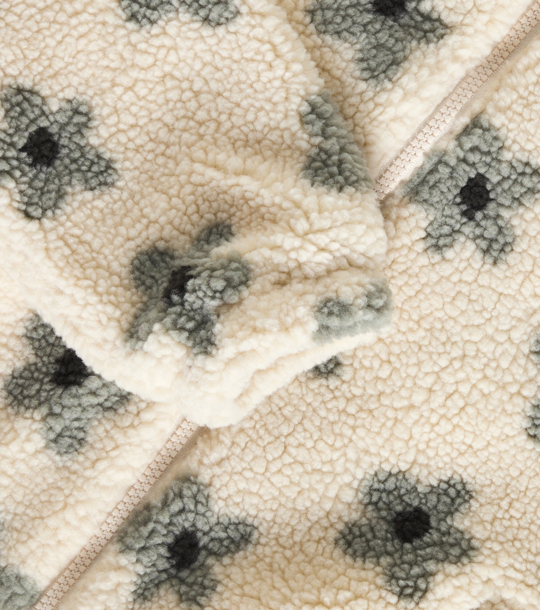 Giacca Coco in pile con stampa floreale | Rylee + Cru