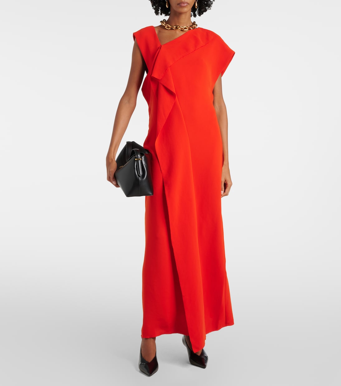 Robe longue asymétrique | Plan C