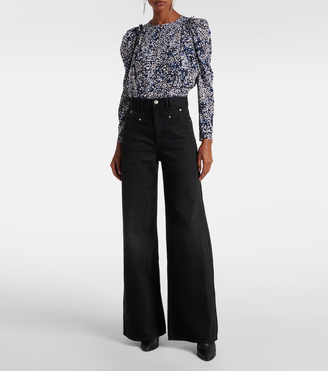 Jeans a gamba larga Lemony | Isabel Marant