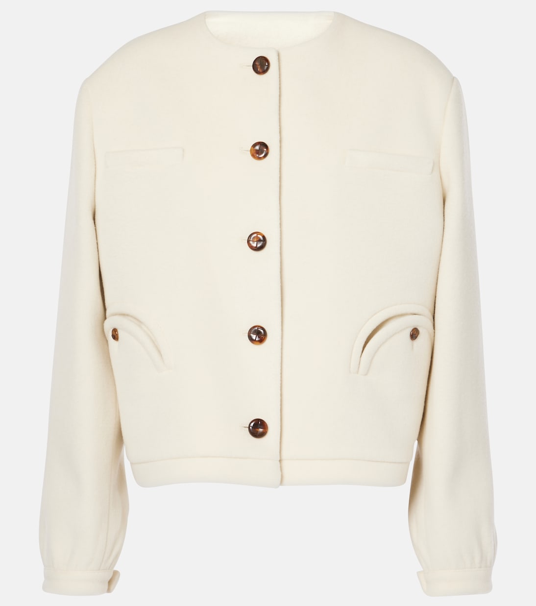 Gliss wool and cashmere-blend jacket | Blazé Milano