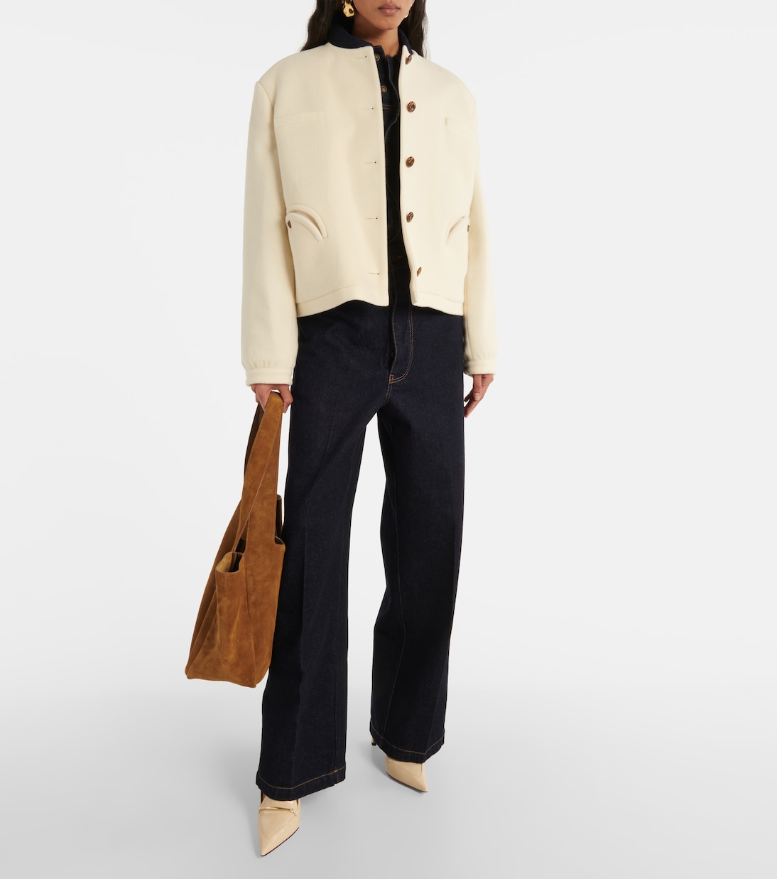 Gliss wool and cashmere-blend jacket | Blazé Milano