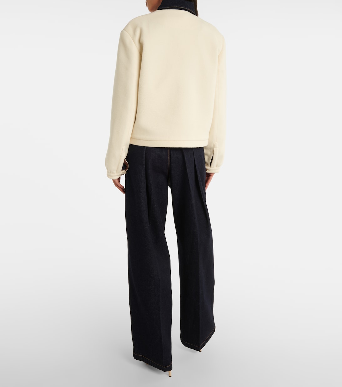 Gliss wool and cashmere-blend jacket | Blazé Milano