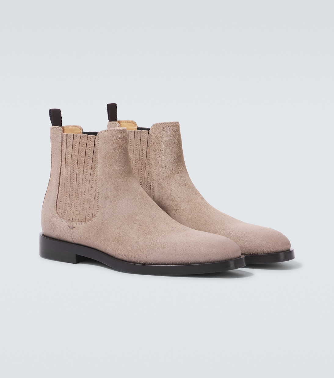 Bottines Chelsea en daim | Brunello Cucinelli