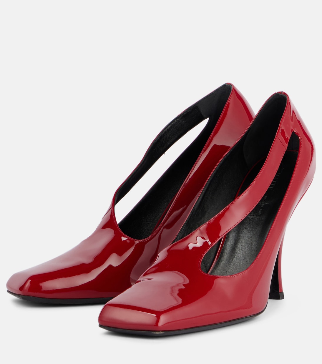 Escarpins Eva 100 en cuir verni | Khaite