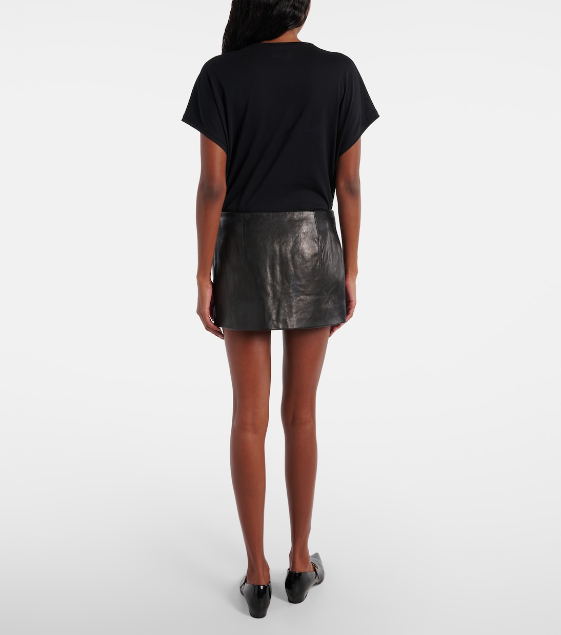 Minigonna Jett in pelle | Khaite
