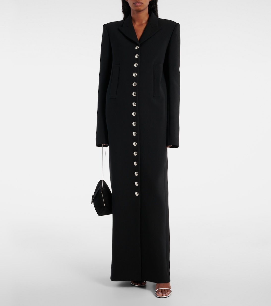 Manteau Saphra en laine mélangée | Khaite