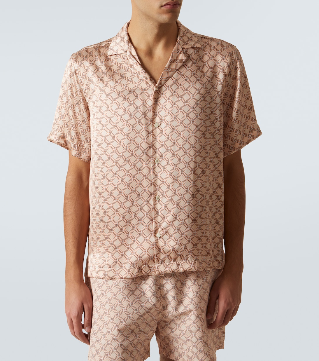 Camicia bowling Roberto in seta | Frescobol Carioca