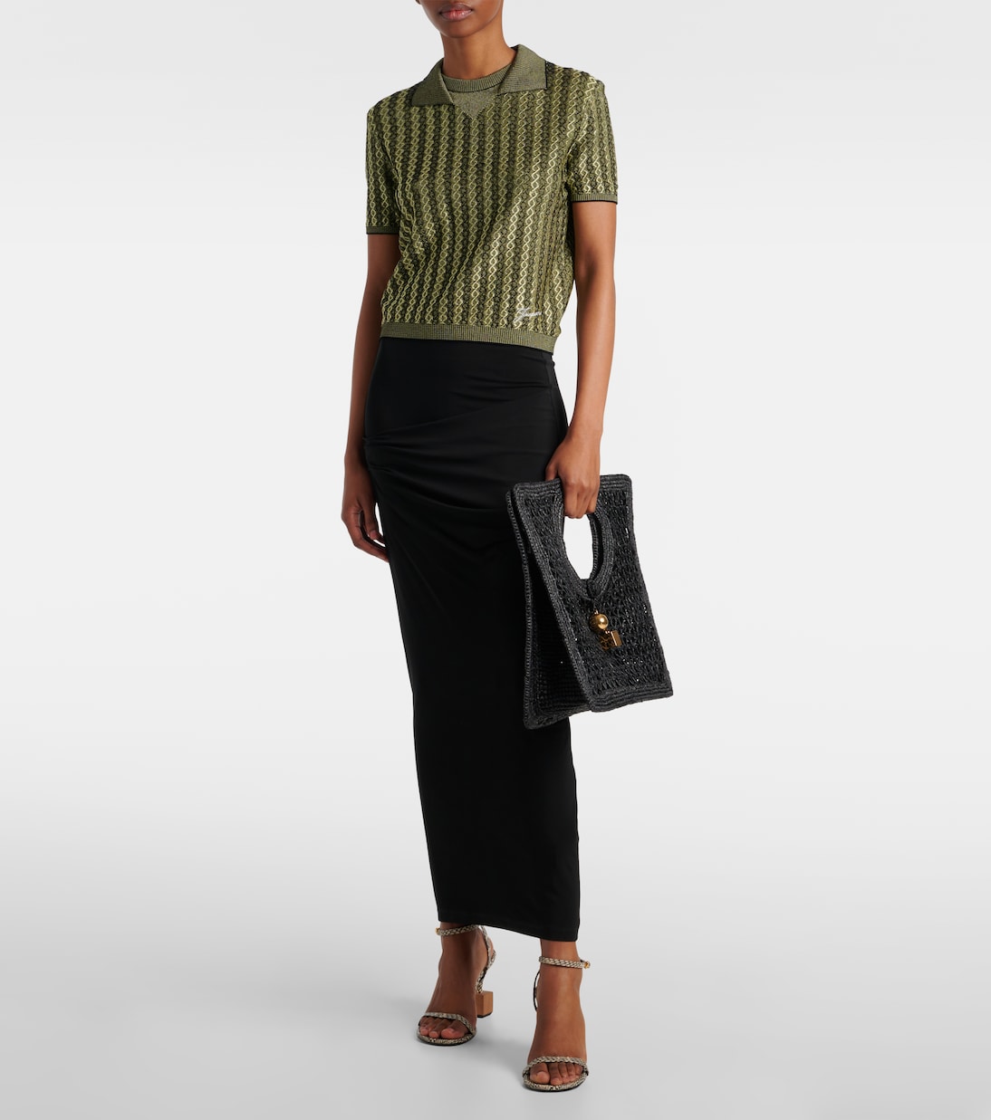 The Spiaggia Small raffia basket bag | Jacquemus