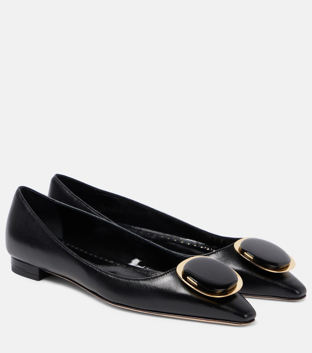 Ballerine Chiaran in pelle | Manolo Blahnik