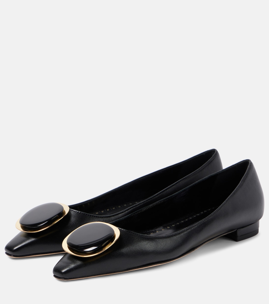 Ballerine Chiaran in pelle | Manolo Blahnik
