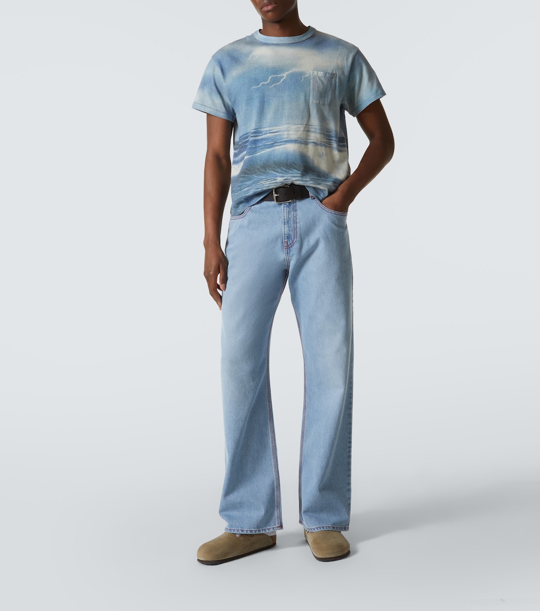 Camiseta de algodón estampada | ERL