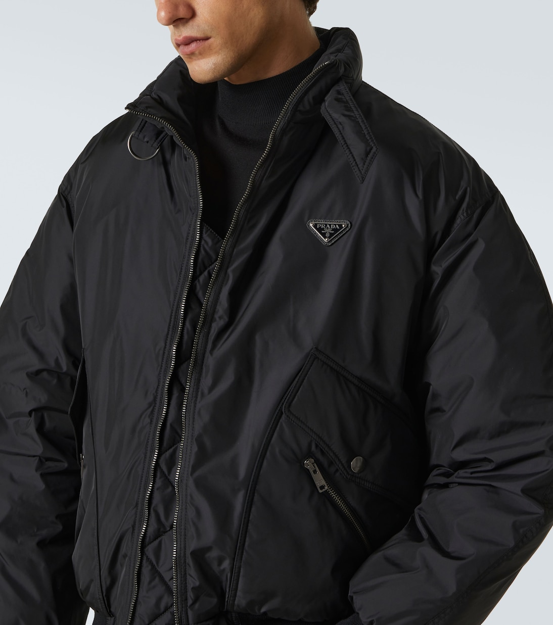 Daunenjacke aus Re-Nylon | Prada
