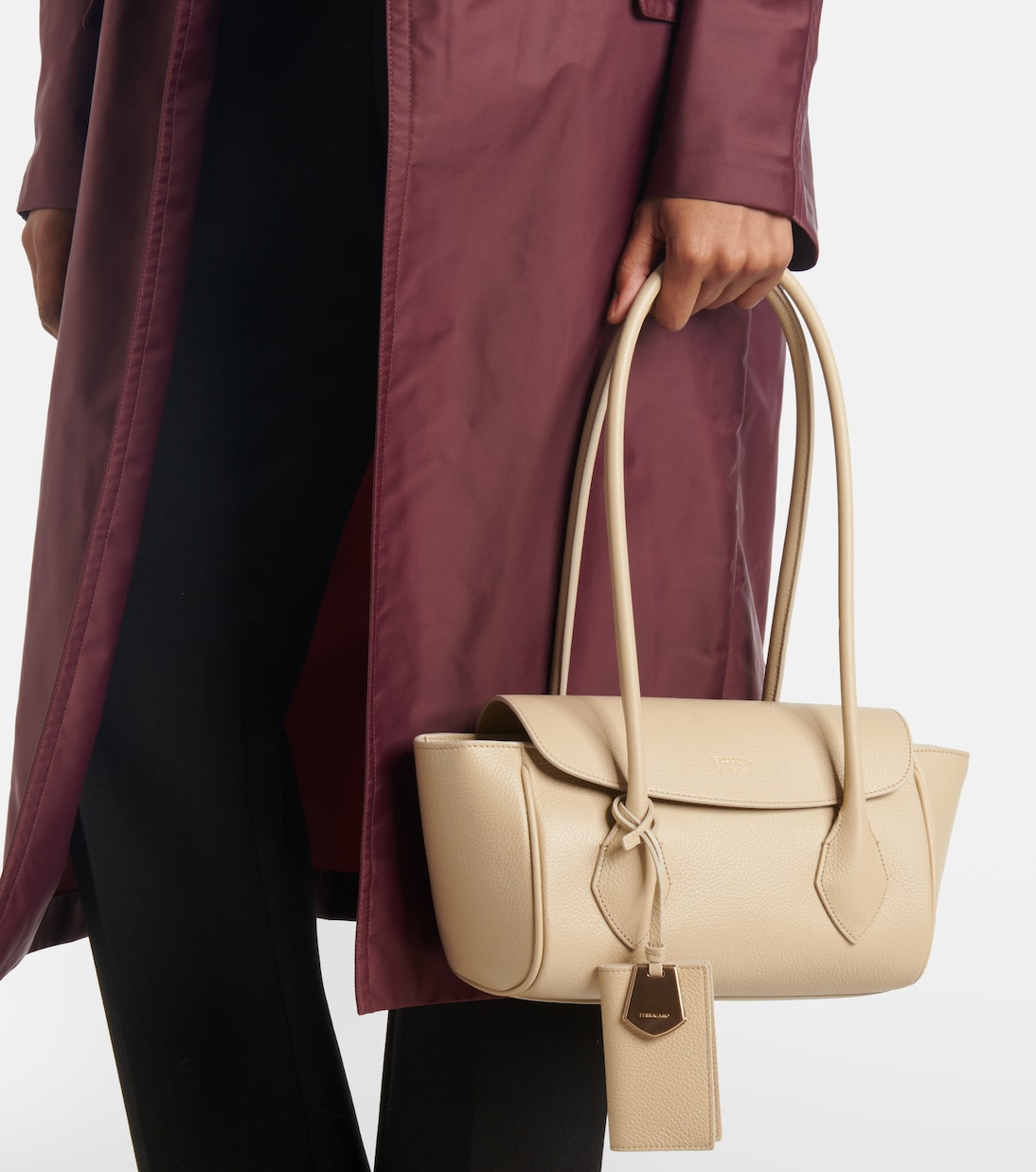 Borsa a spalla East West in pelle | Ferragamo