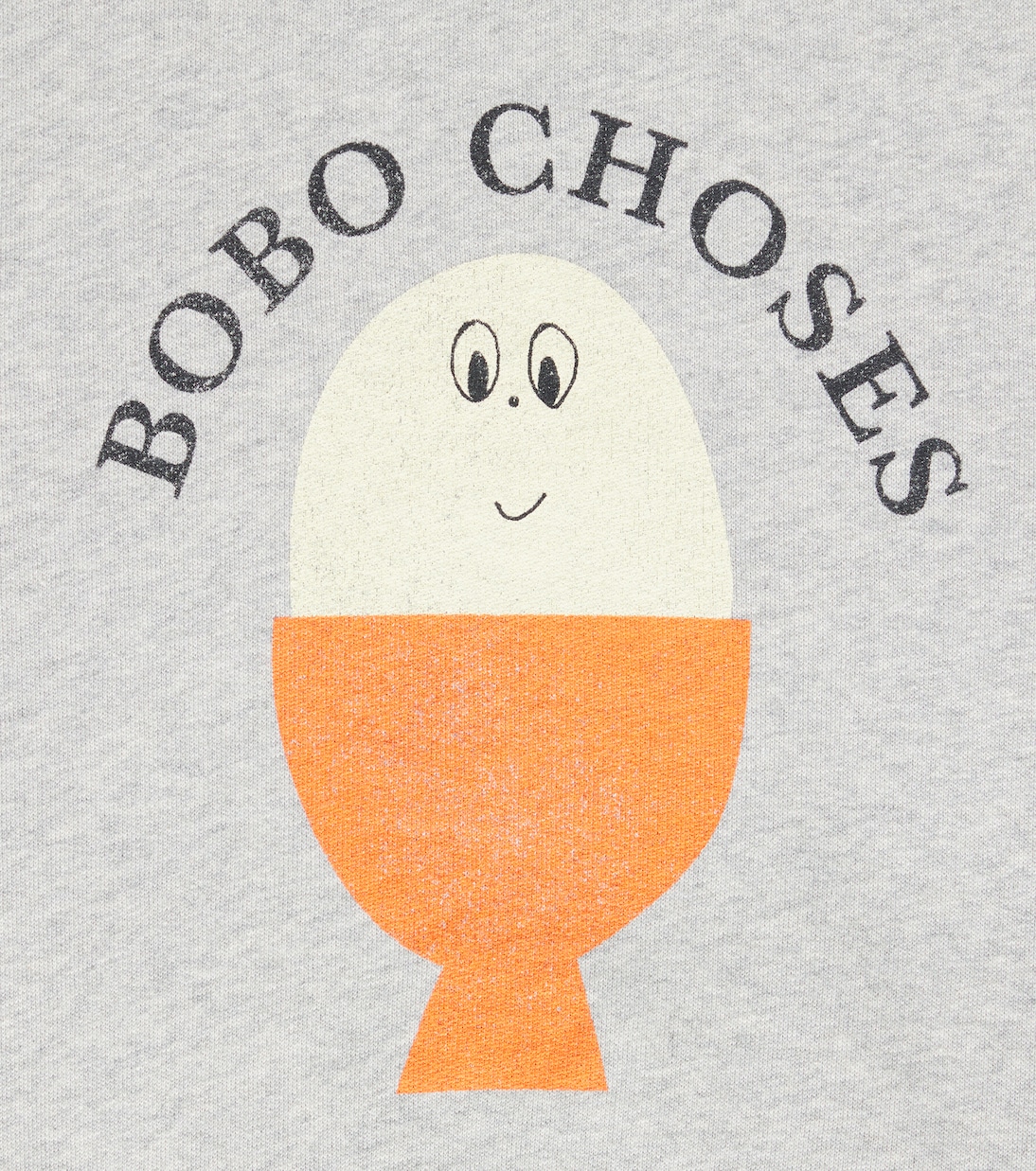 Sweatshirt Morning Egg aus Baumwoll-Jersey | Bobo Choses