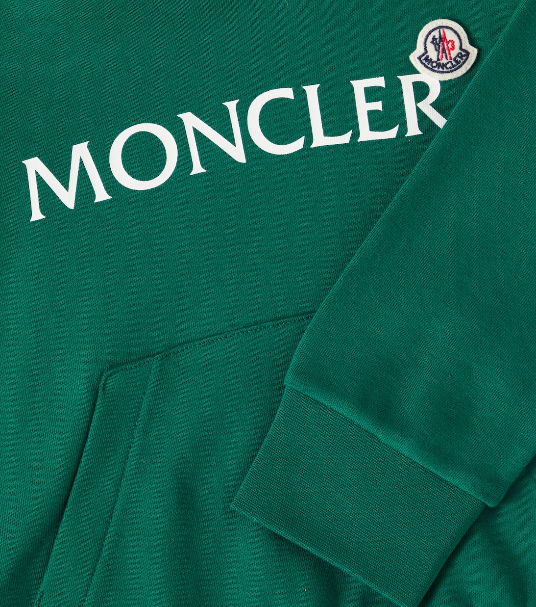 Felpa in pile di cotone con cappuccio | Moncler Enfant