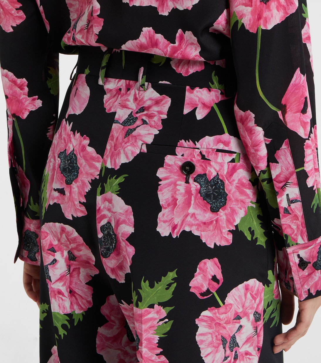 Pantalon ample Poppy à fleurs | Stella McCartney