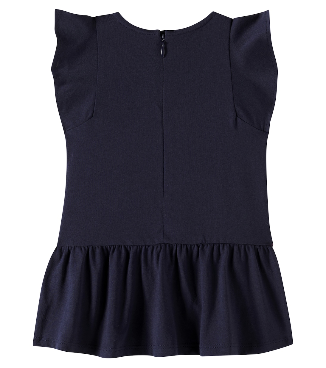 Bebé - vestido de algodón con logo | Chloé Kids