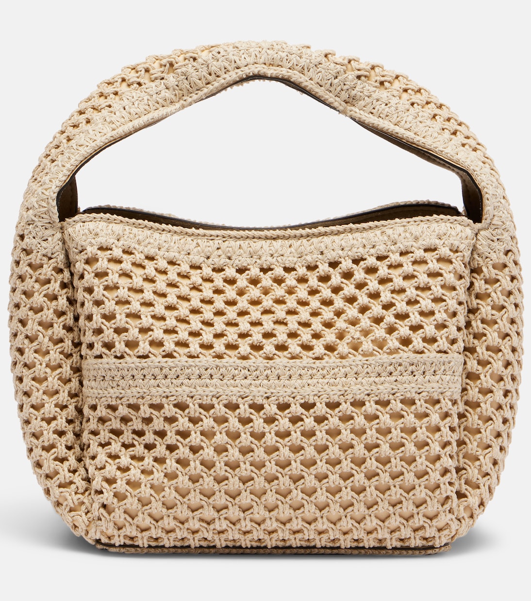 Bolso Bucket Petite de croché | Toteme