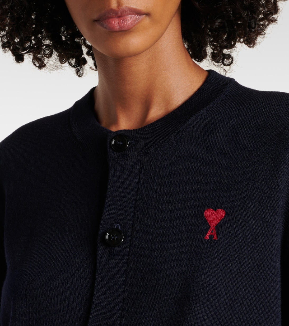 Ami De Cœur wool cardigan | Ami Paris