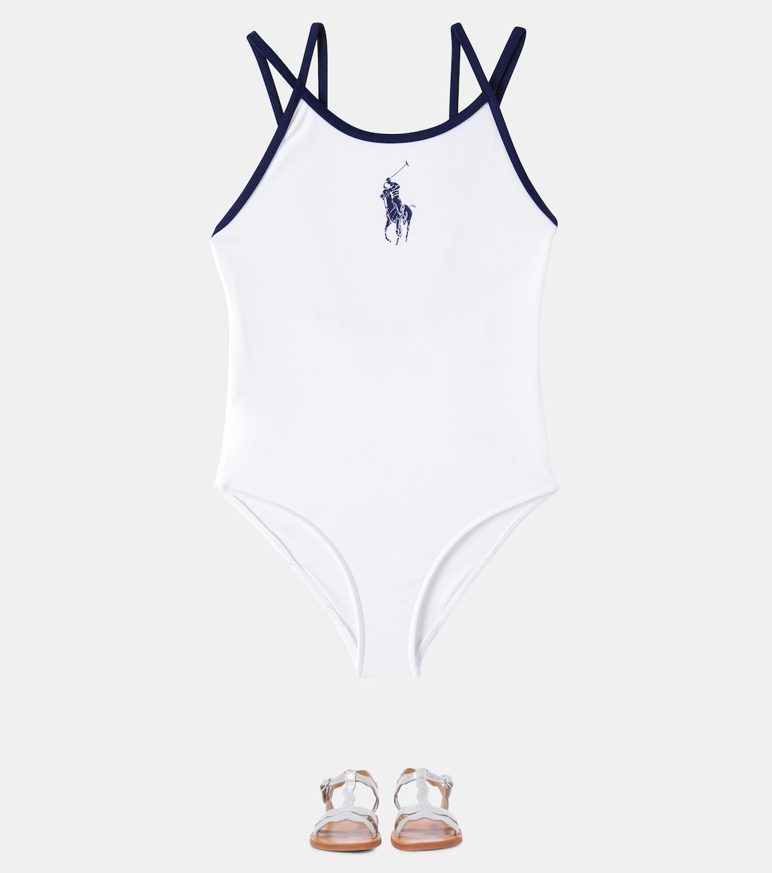 Costume intero con logo | Polo Ralph Lauren Kids