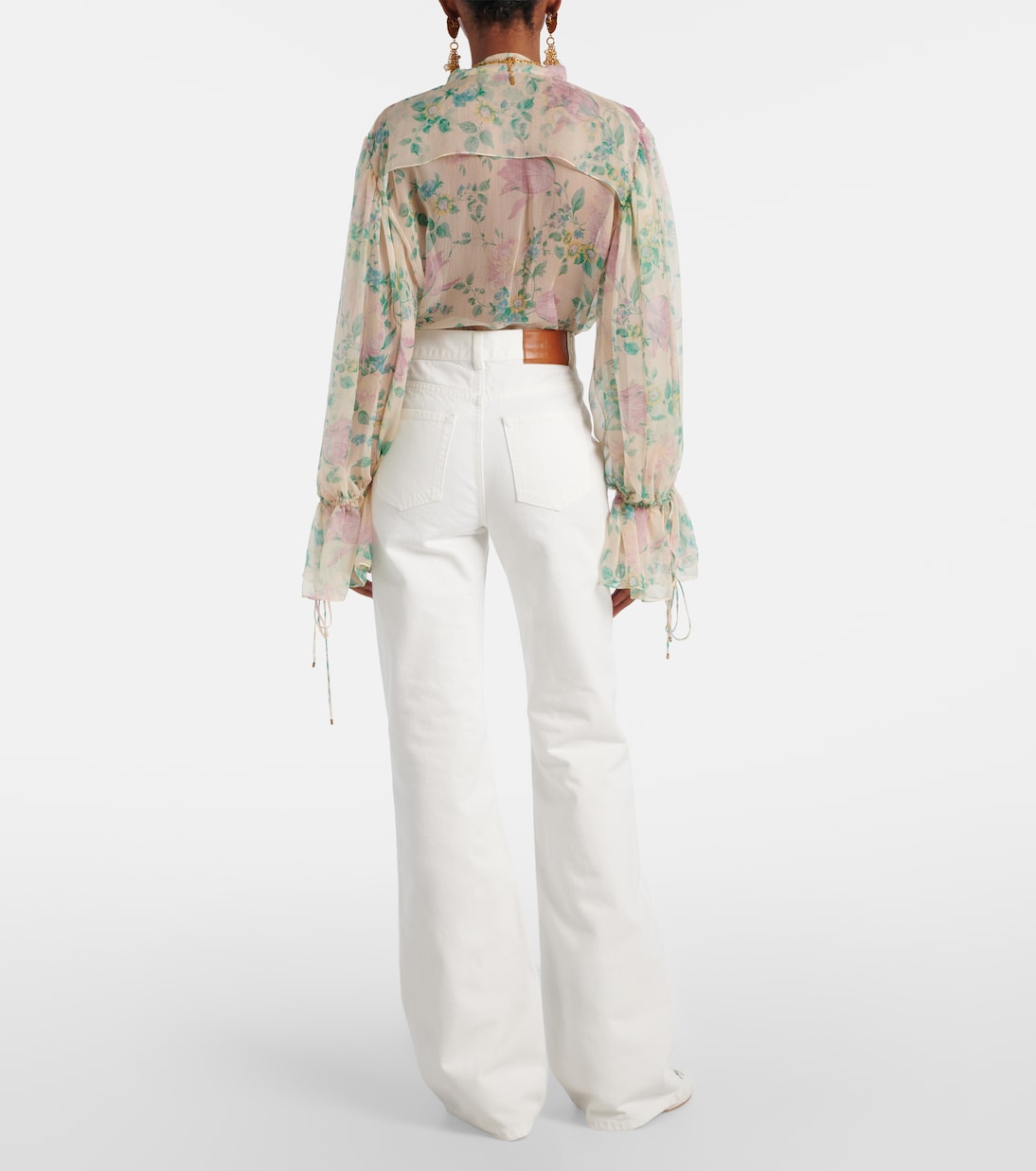High-rise flared jeans | Chloé
