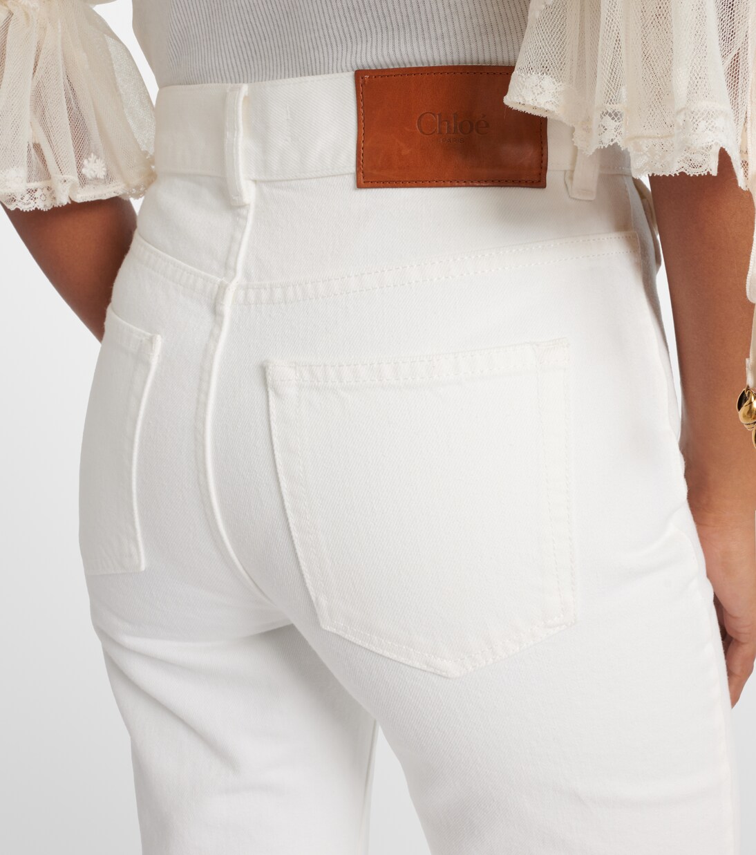 thumbnail image 2 of New OAT New York 28 High Rise Flare Jeans Women 2 of 12