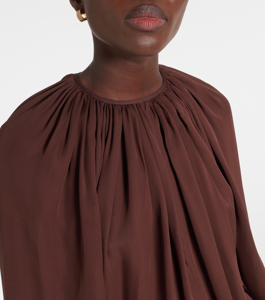 Bluse aus Seiden-Georgette | Johanna Ortiz