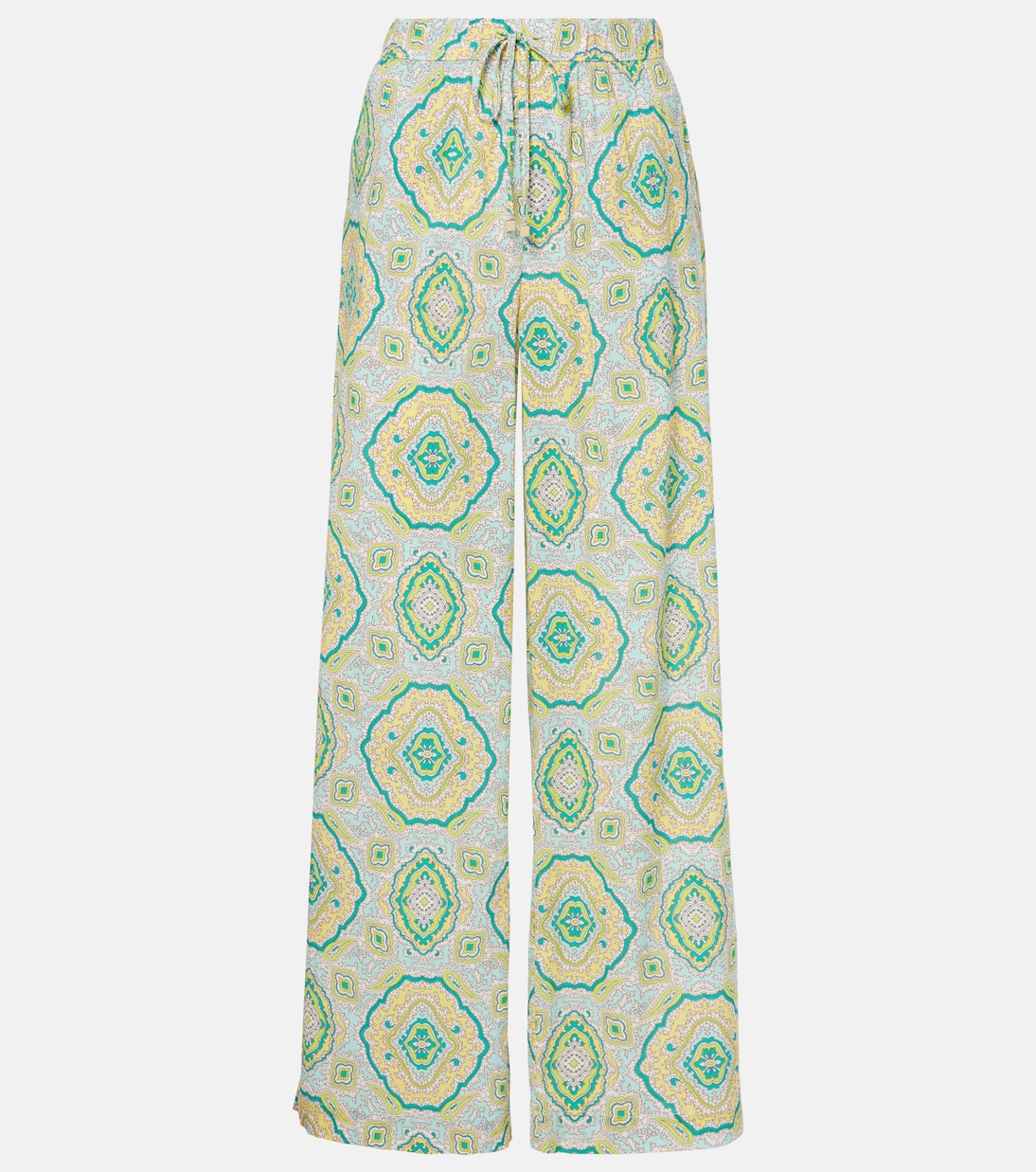 Pantaloni a gamba larga con stampa | Heidi Klein