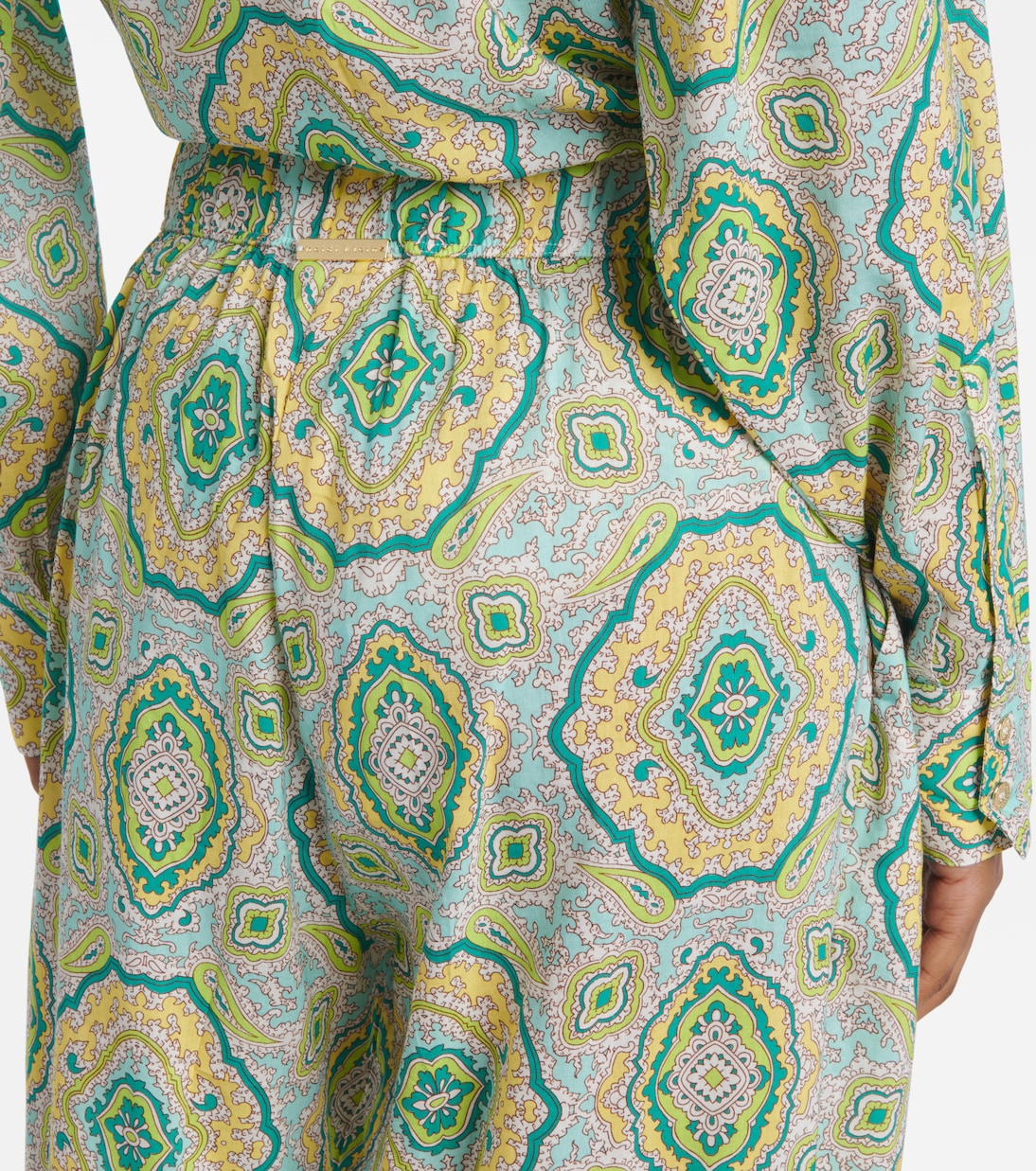 Pantaloni a gamba larga con stampa | Heidi Klein