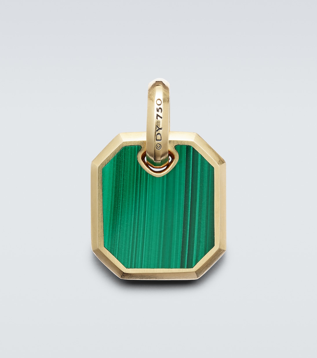 Collier Amulet en or 18 ct et malachite | David Yurman