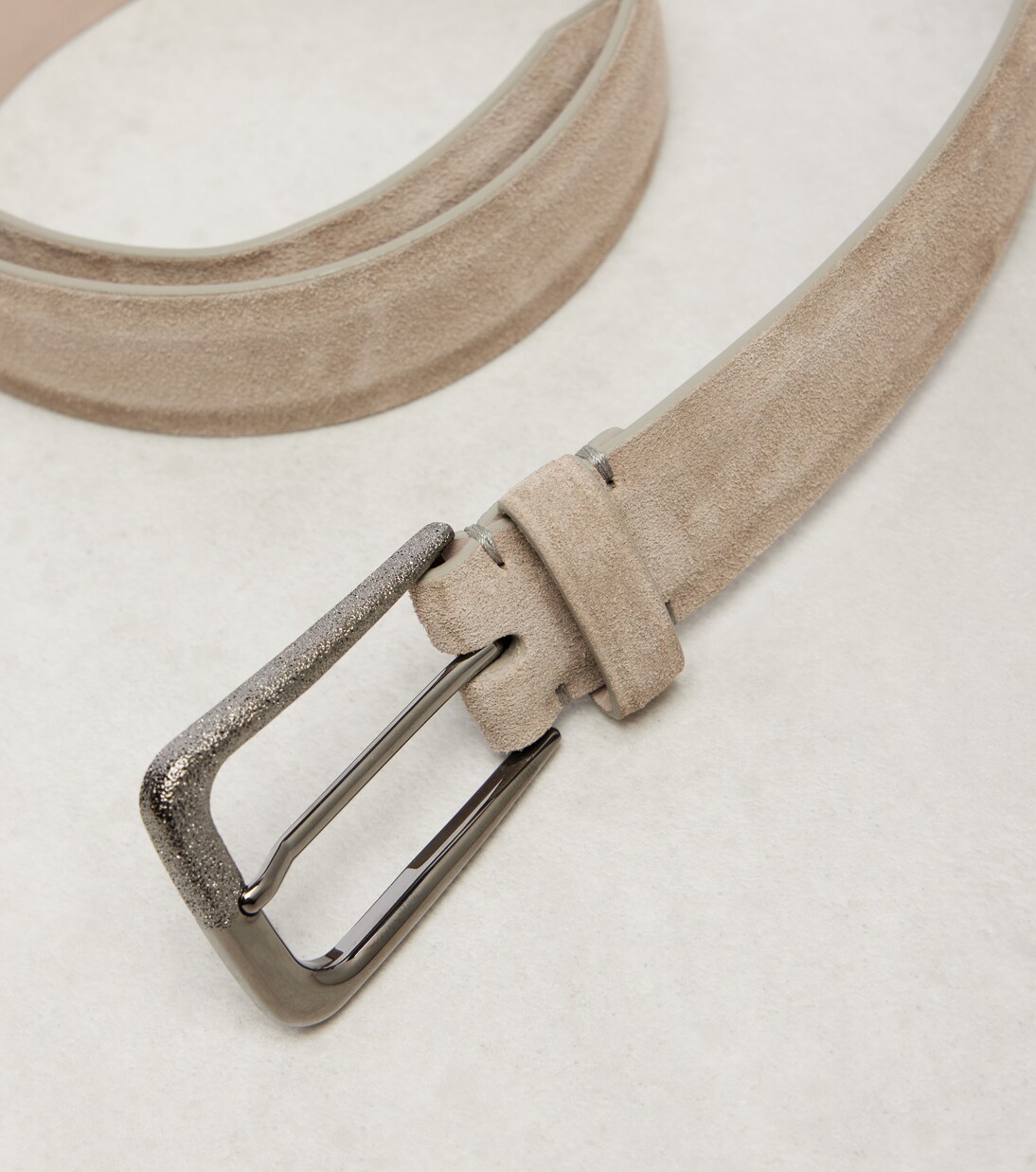 Suede belt | Brunello Cucinelli