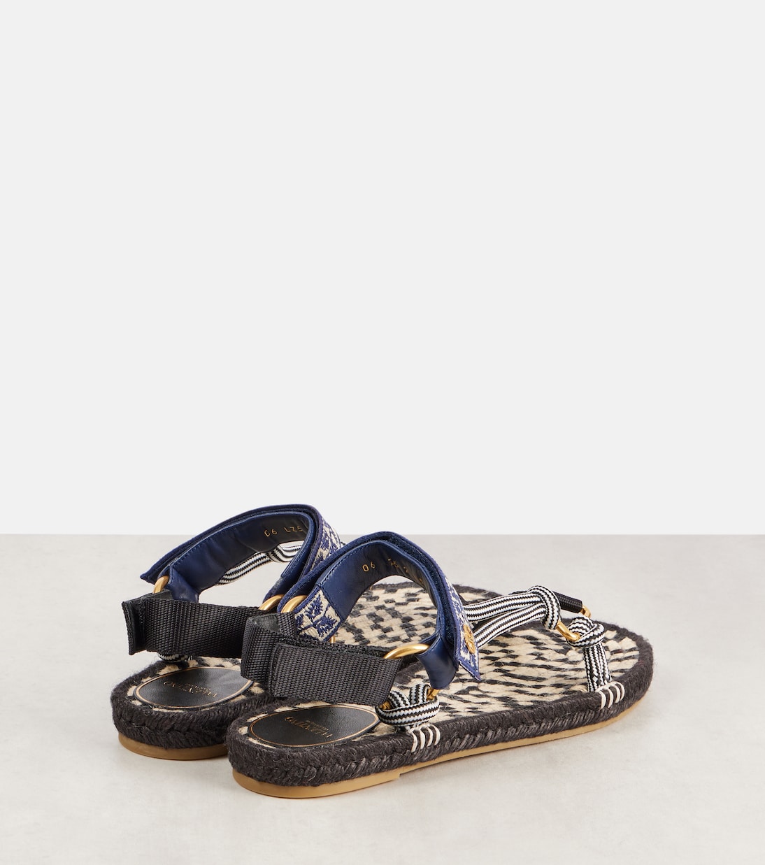 Lake Powell crochet-trimmed sandals | Valentino Garavani