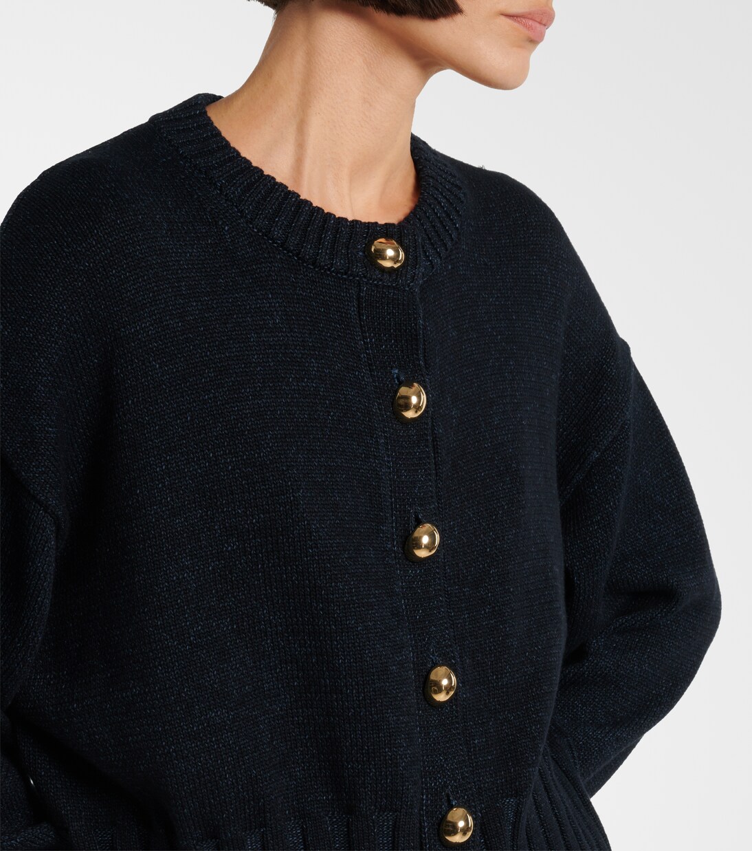 Liam cotton and silk-blend cardigan | Altuzarra