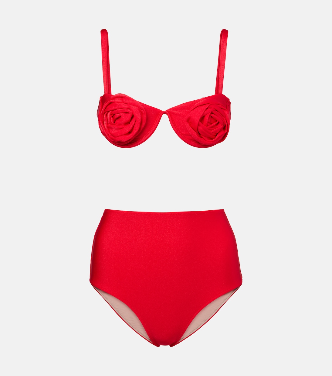 Floral-appliqué bikini | Adriana Degreas