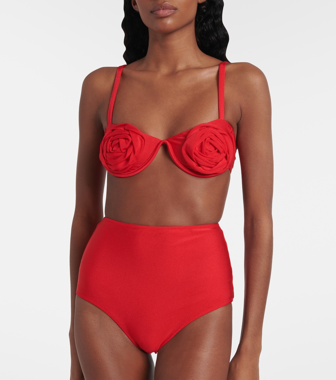 Floral-appliqué bikini | Adriana Degreas