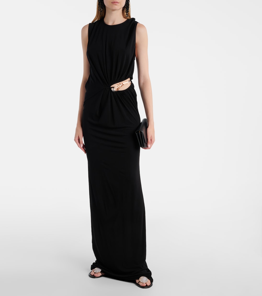 Encased Nature jersey maxi dress | Christopher Esber