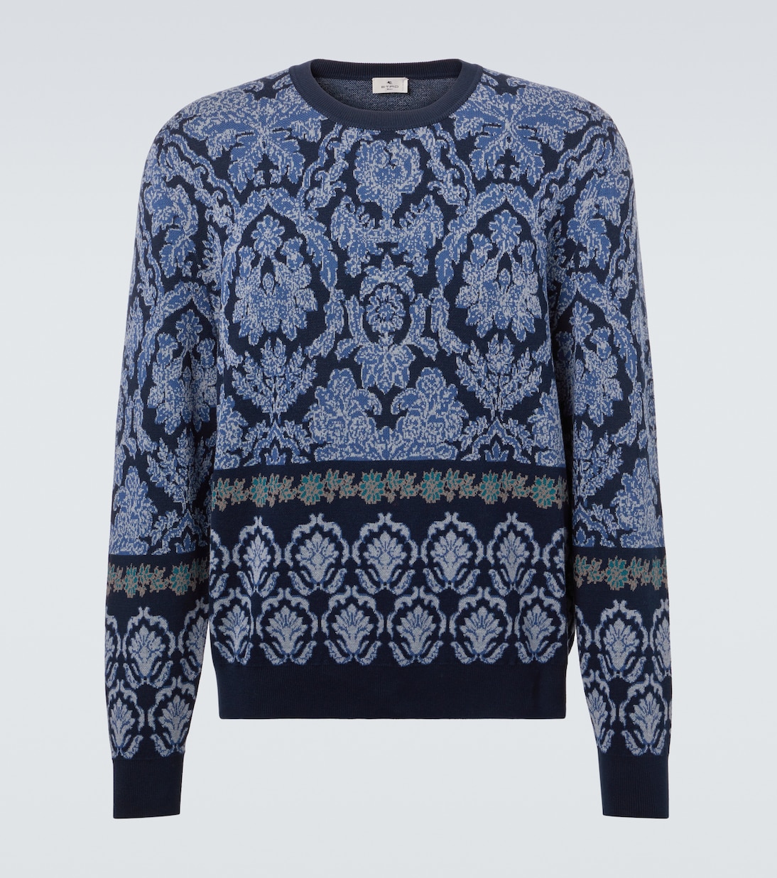 Pull intarsia en coton | Etro