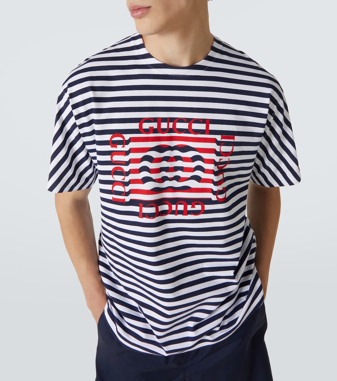 T-Shirt aus Baumwoll-Jersey | Gucci