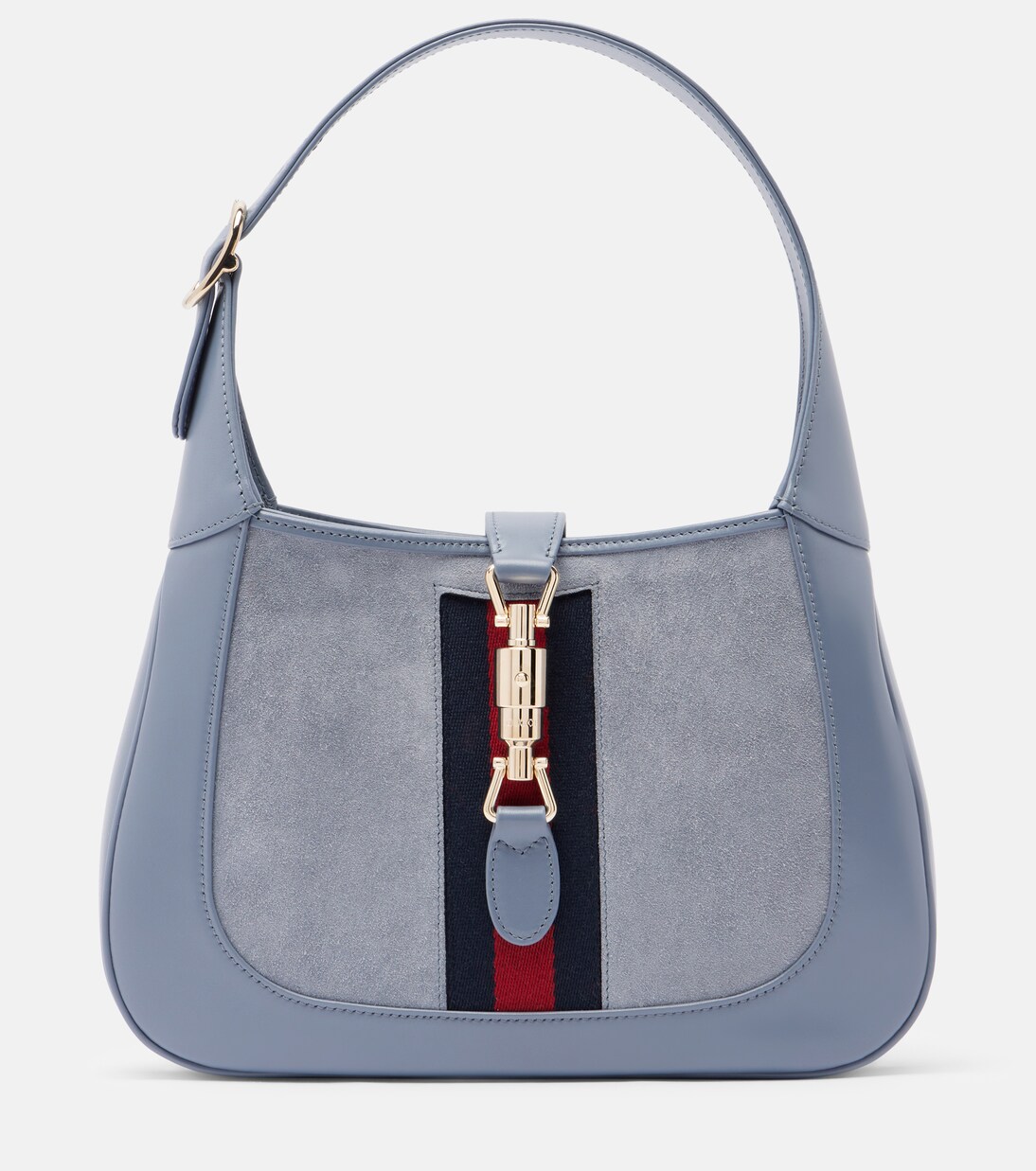 Jackie 1961 Medium suede and leather tote bag | Gucci