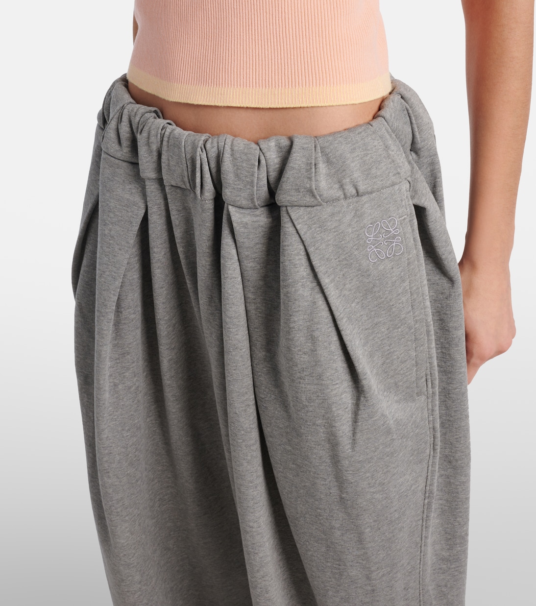 Pantalones deportivos de algodón con anagrama | Loewe