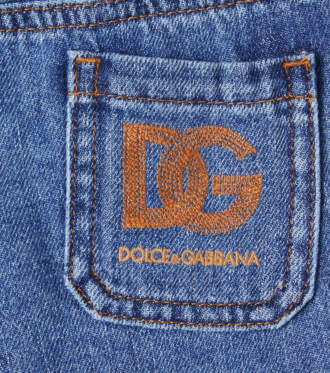 Baby embroidered jeans | Dolce&Gabbana Kids