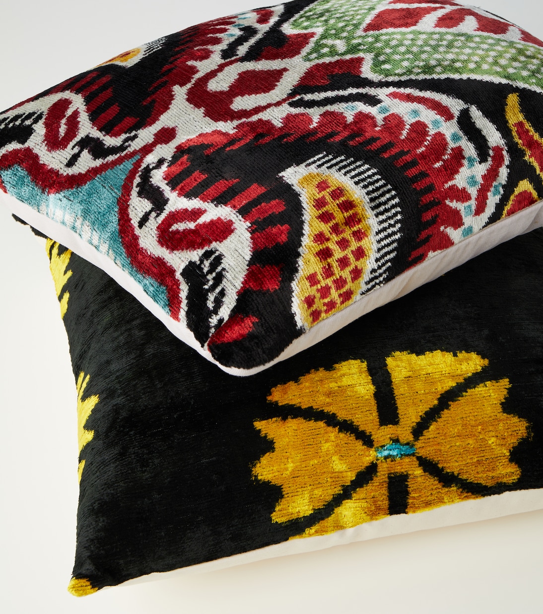 Coussin en soie et coton | Les-Ottomans