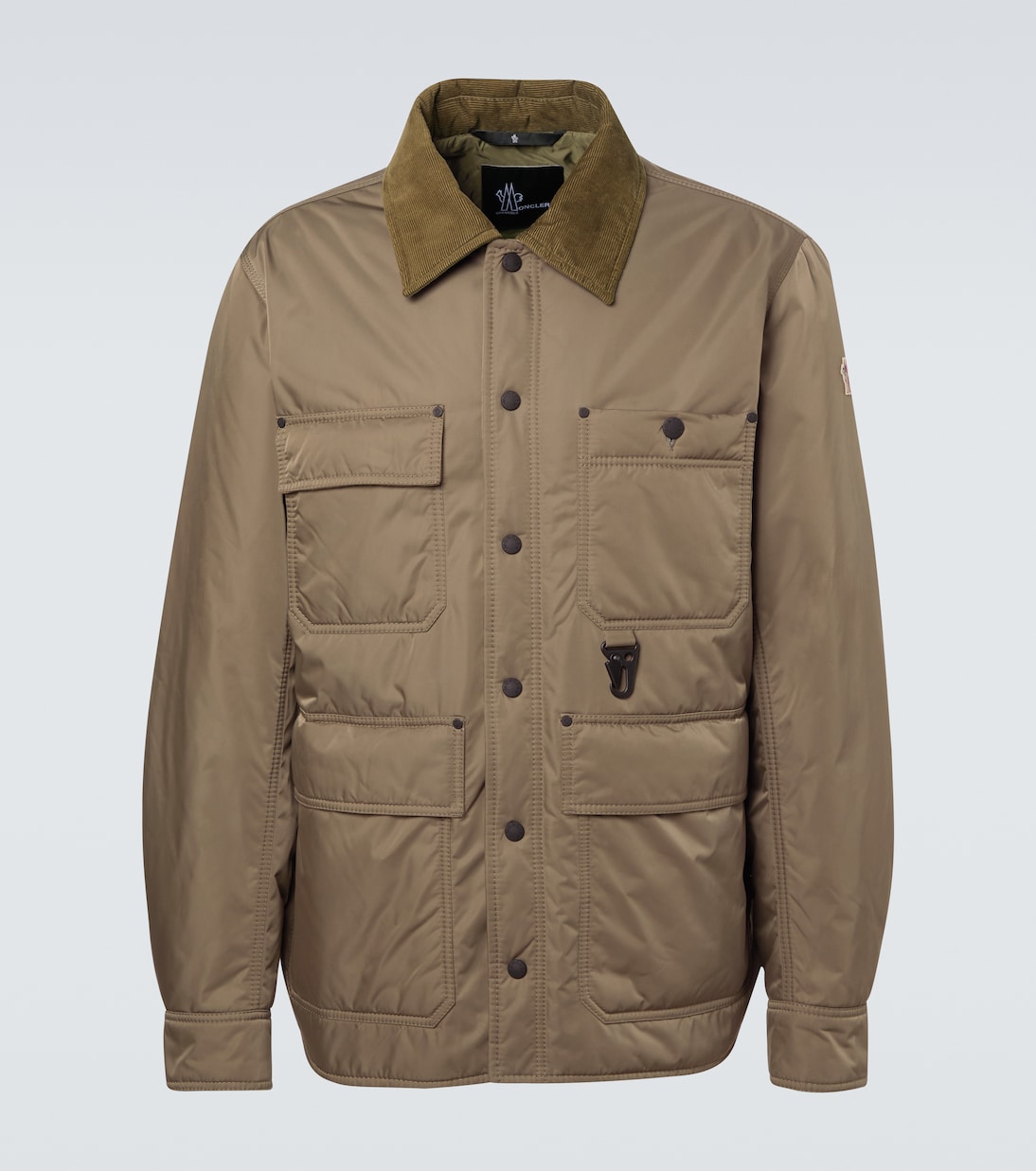 Apres Ski corduroy-trimmed down jacket | Moncler Grenoble