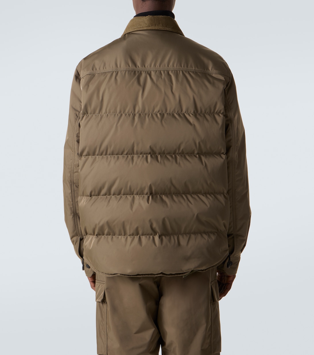 Apres Ski corduroy-trimmed down jacket | Moncler Grenoble