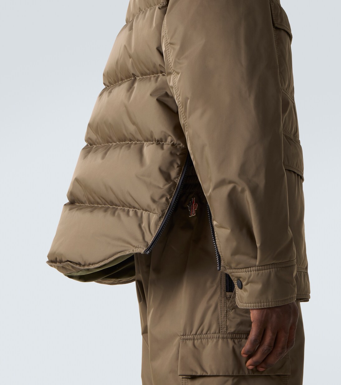 Apres Ski corduroy-trimmed down jacket | Moncler Grenoble