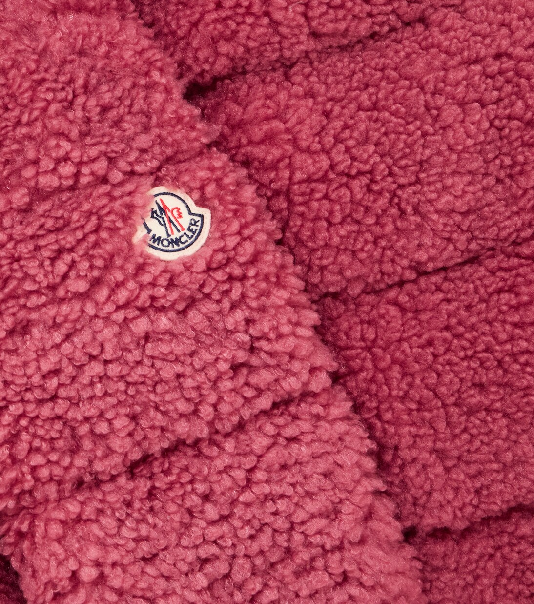 Daunenjacke Adalberta aus Teddyfleece | Moncler Enfant