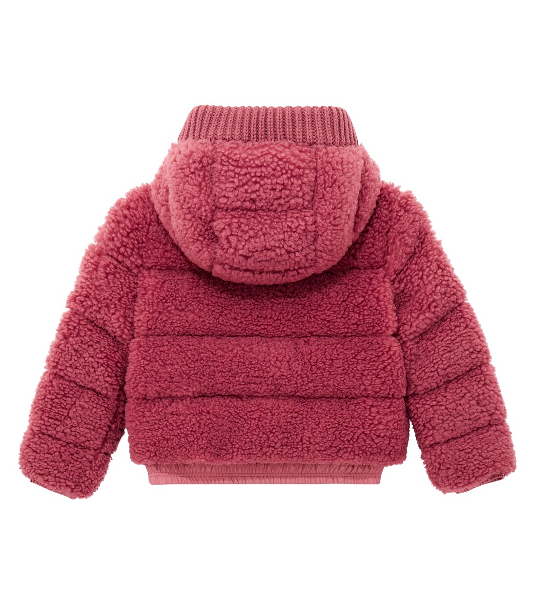 Daunenjacke Adalberta aus Teddyfleece | Moncler Enfant