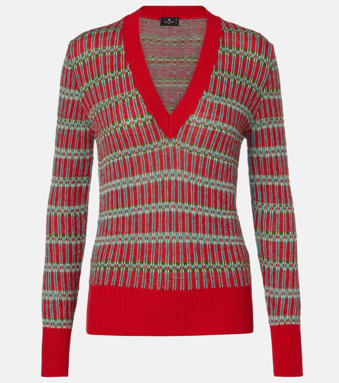 Jacquard wool-blend sweater | Etro