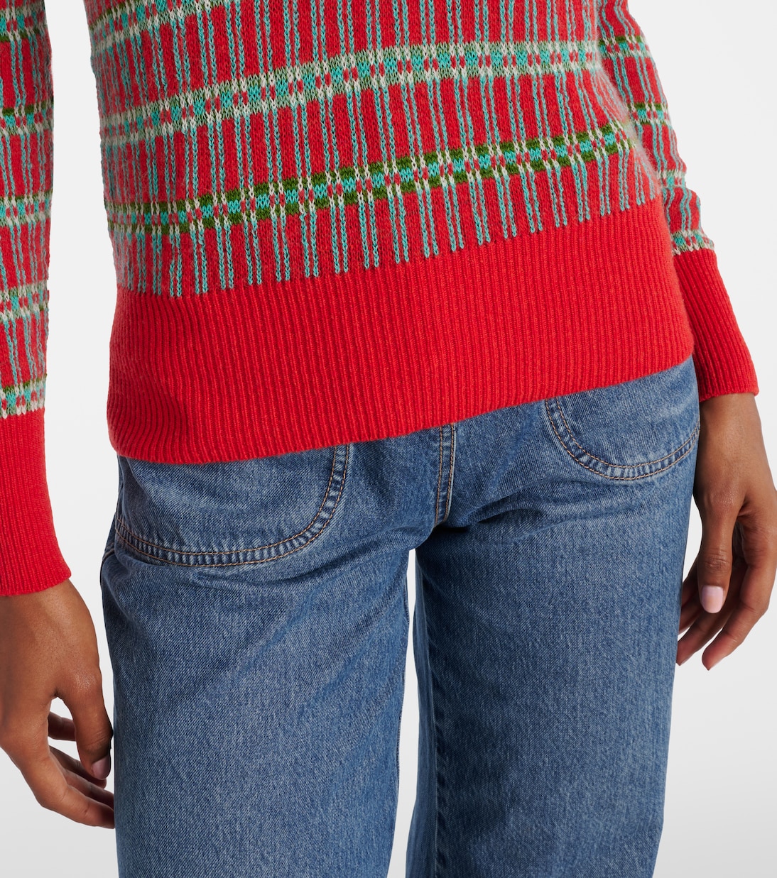 Jacquard wool-blend sweater | Etro