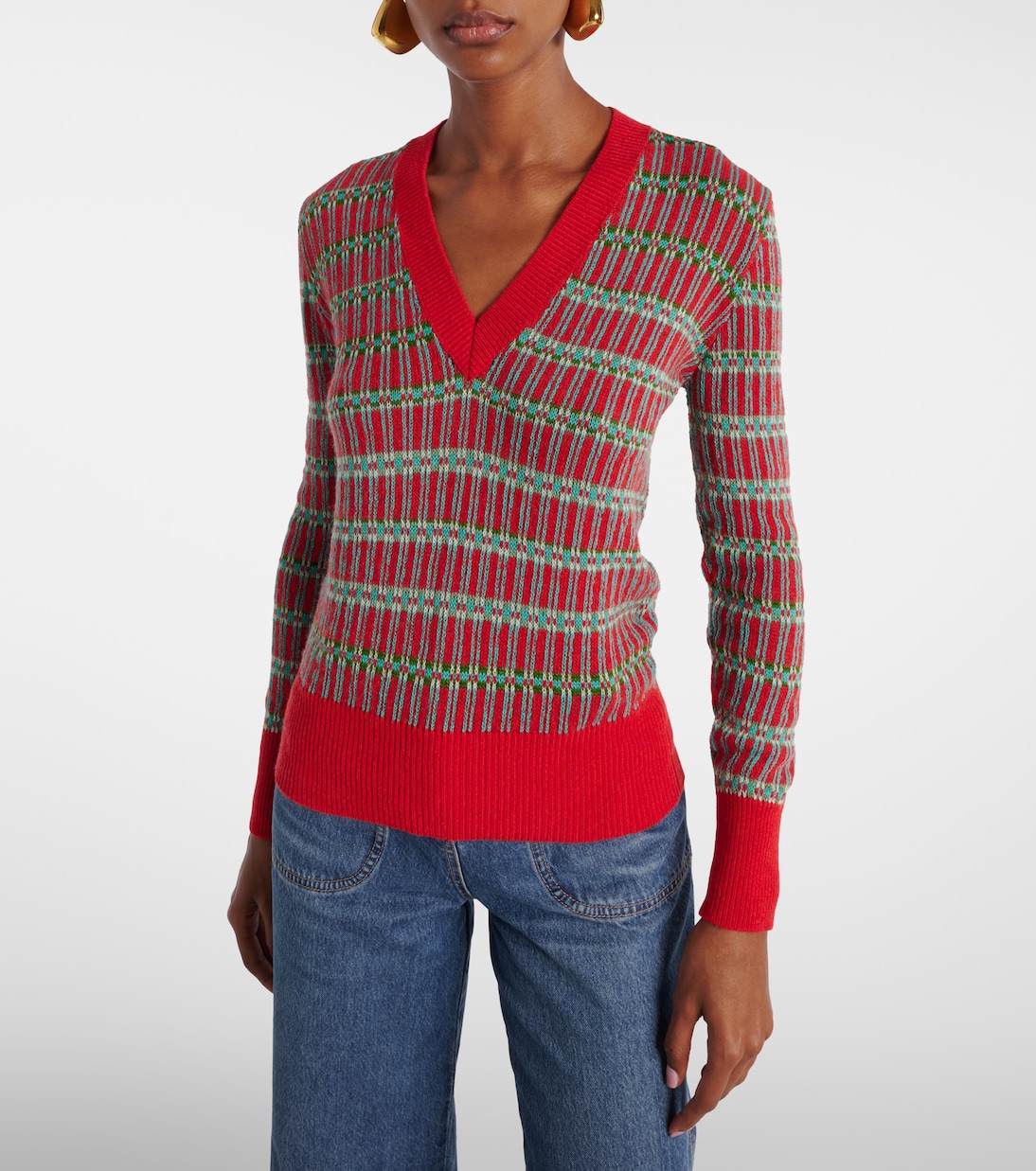 Jacquard wool-blend sweater | Etro